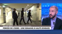 Amaury Brelet à propos de la mobilisation des forces de l'ordre : «Il ne faudrait pas que l'un de ces évènements ne dégénèrent, cela impliquerait sinon des répercussions sur la réputation de la France à l'international qui serait irréparable»