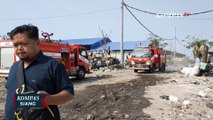 Petugas Damkar Masih Berupaya Padamkan Api di TPA Putri Cempo Solo