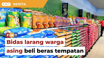 Kumpulan pengguna bidas gesaan larang warga asing beli beras tempatan