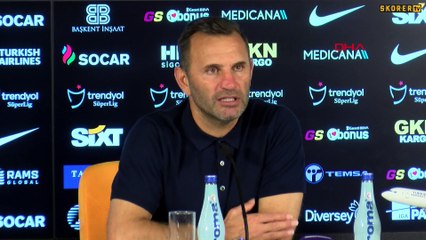 Okan Buruk: Kadrodaki tüm oyuncuları değerlendirmek istiyorum