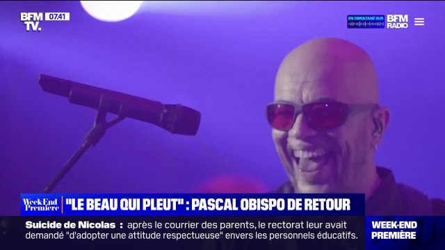 Le beau qui pleut : Pascal Obispo de retour