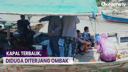 Kapal Terbalik di Perairan Sadewa, Dua Orang Tewas