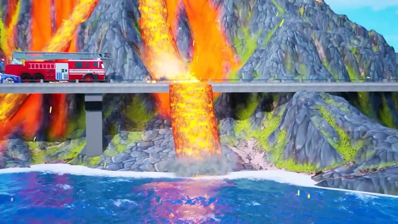 Monster Trucks vs Police Cars - Action-Packed Chase to Catch the Monster Trucks - Wild Road Rages