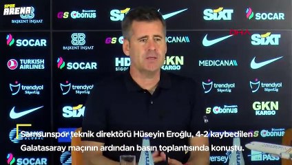 Hüseyin Eroğlu: "3-0 olmasına rağmen zorlu deplasmanda geri adım atmadık"