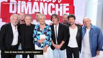 PHOTOS Muriel Robin éblouissante dans un chemisier turquoise, look marin pour Gauvain Sers face à Michel Drucker