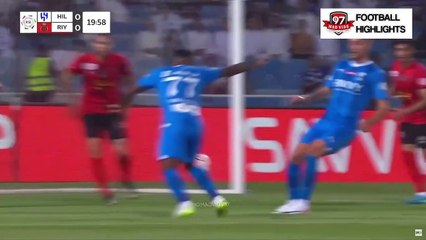 Neymar Debut - Al Hilal 6-1 Al Riyadh -  All Goals Highlights - 2023