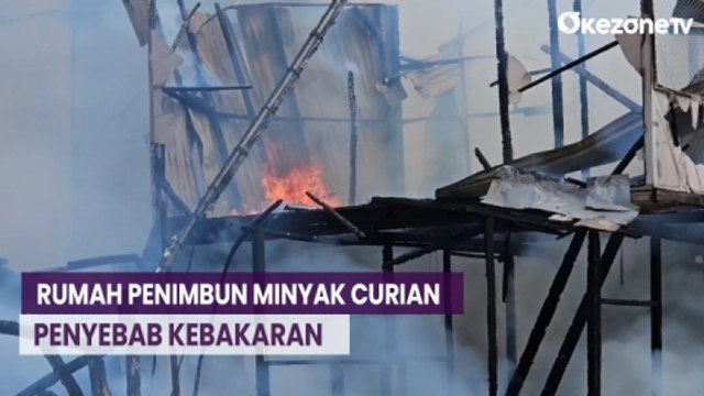 Timbun Minyak Curian Pipa Pertamina, 5 Rumah di Medan Hangus Terbakar