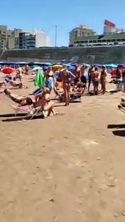 MAR DEL PLATA Beach Argentina