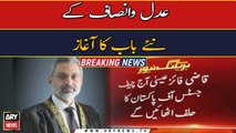 Justice Qazi Faez Isa takes oath as 29th chief justice of Pakistan