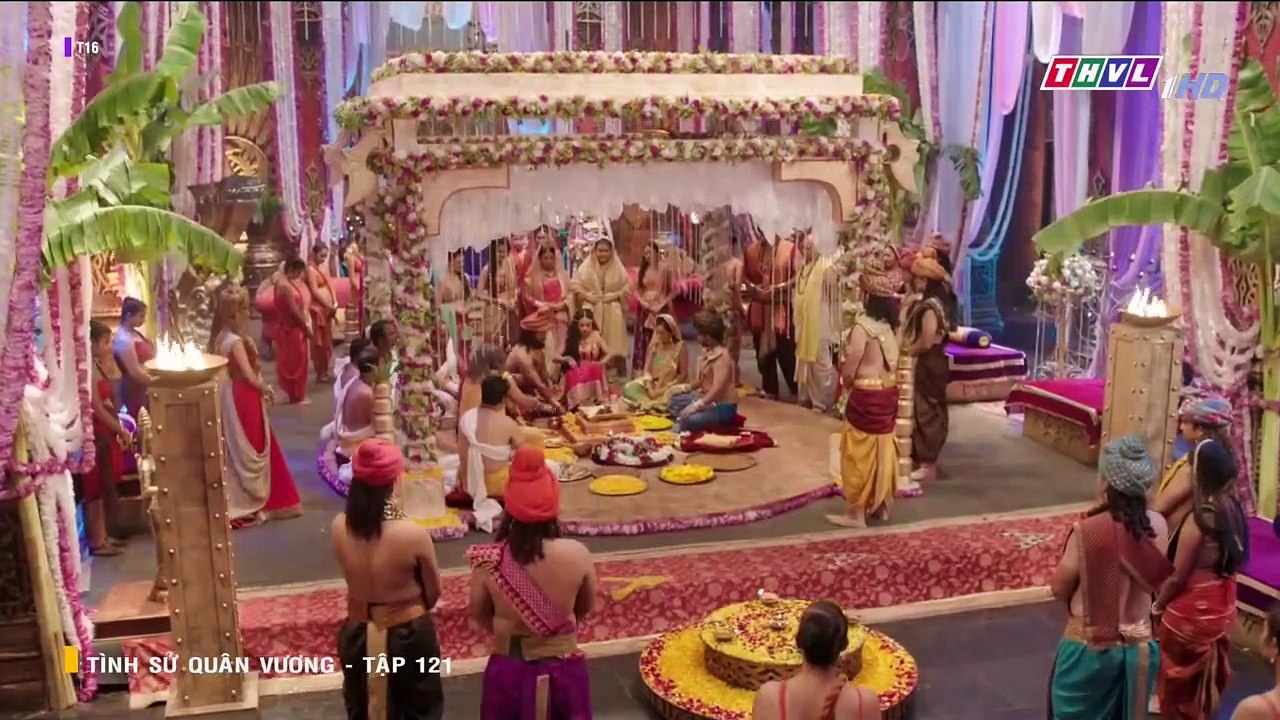 tình sử quân vương tập 121 - THVL1 lồng tiếng - phim ấn độ - xem phim tinh su quan vuong tap 122