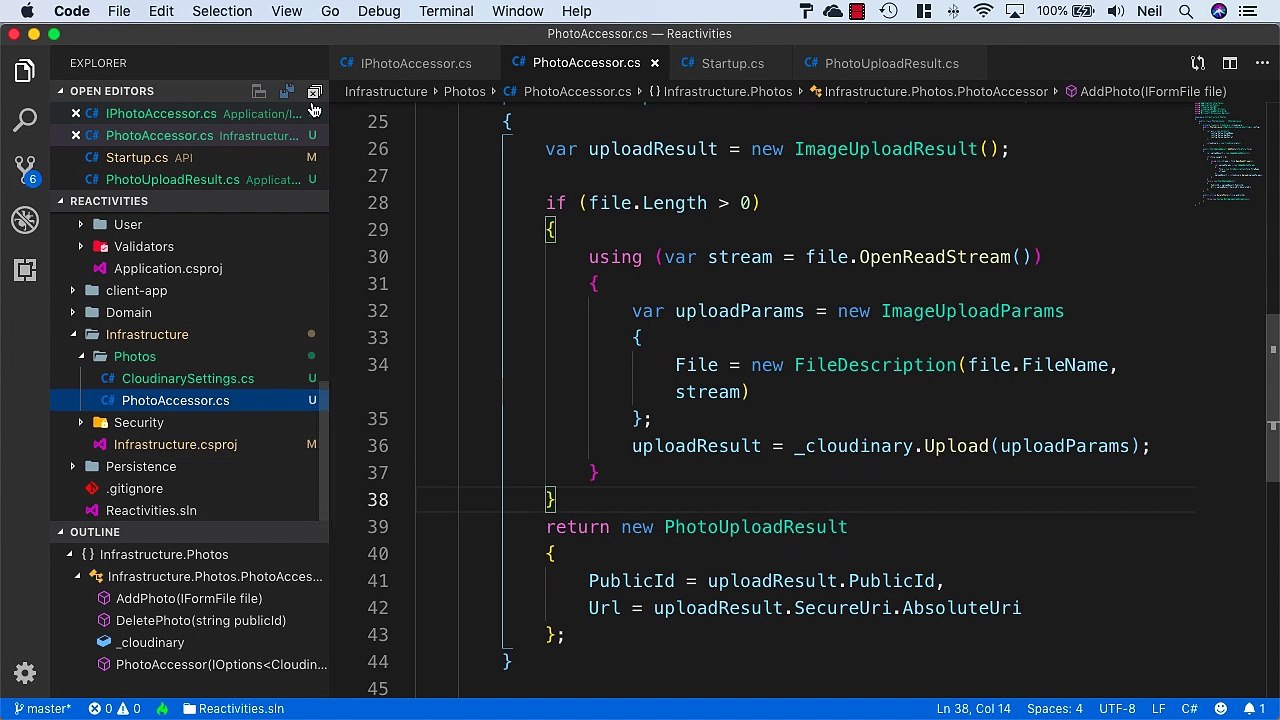 Photo Upload Part 1 - API (Legacy) - Adding the Domain Entity