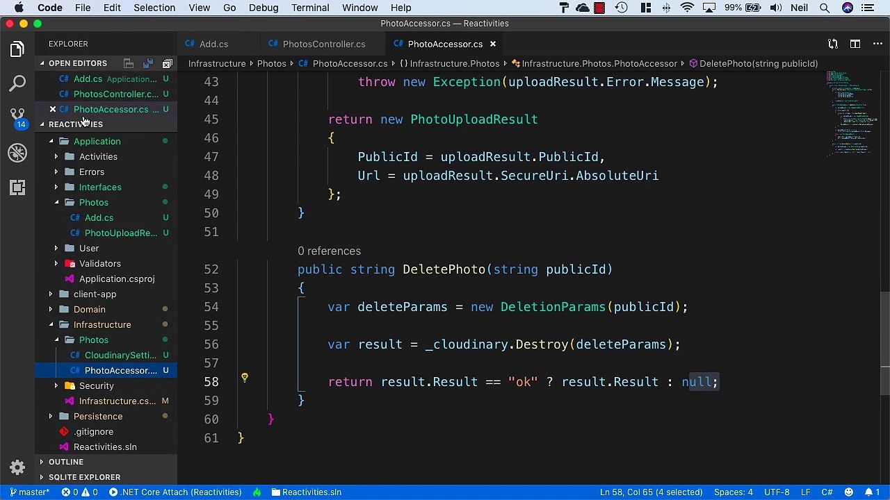 Photo Upload Part 1 - API (Legacy) - Adding the Delete photo handler