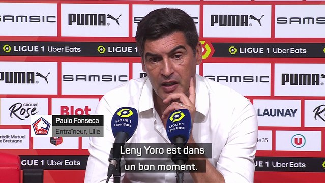 Fonseca : “Parfois, j’oublie que Leny Yoro n’a que 17 ans”