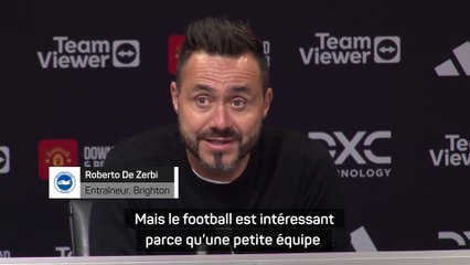 Pour De Zerbi, Brighton n’est plus une surprise