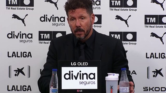 Simeone : Peut-être le match le plus faible depuis que je suis au club