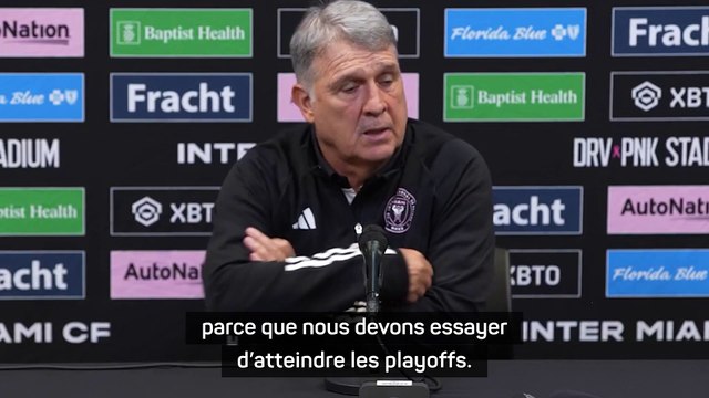 Martino : Pour Messi et Jordi Alba, nous verrons au jour le jour