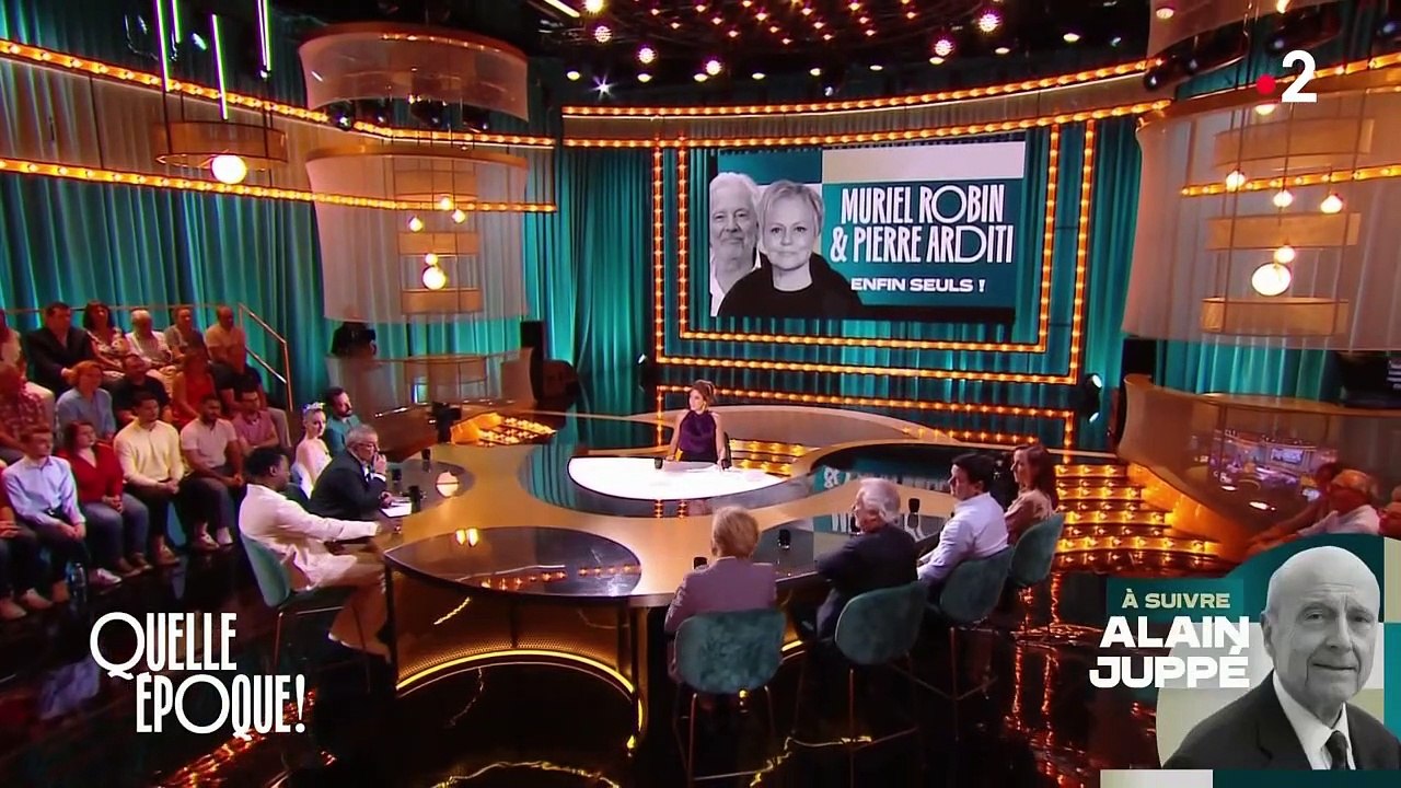 "Je ne fais pas de cinéma car je suis homosexuelle" : les confidences bouleversantes de Muriel Robin dans "Quelle époque!"