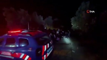 Çanakkale'de 37 Afganistan uyruklu kaçak göçmen yakalandı