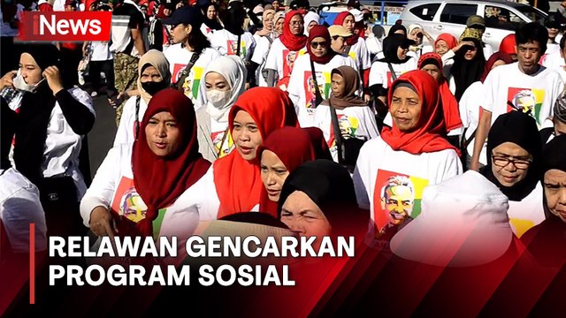 Genjot Elektabilitas di Jawa Barat, Relawan Ganjar Pranowo Gencarkan Program Sosial