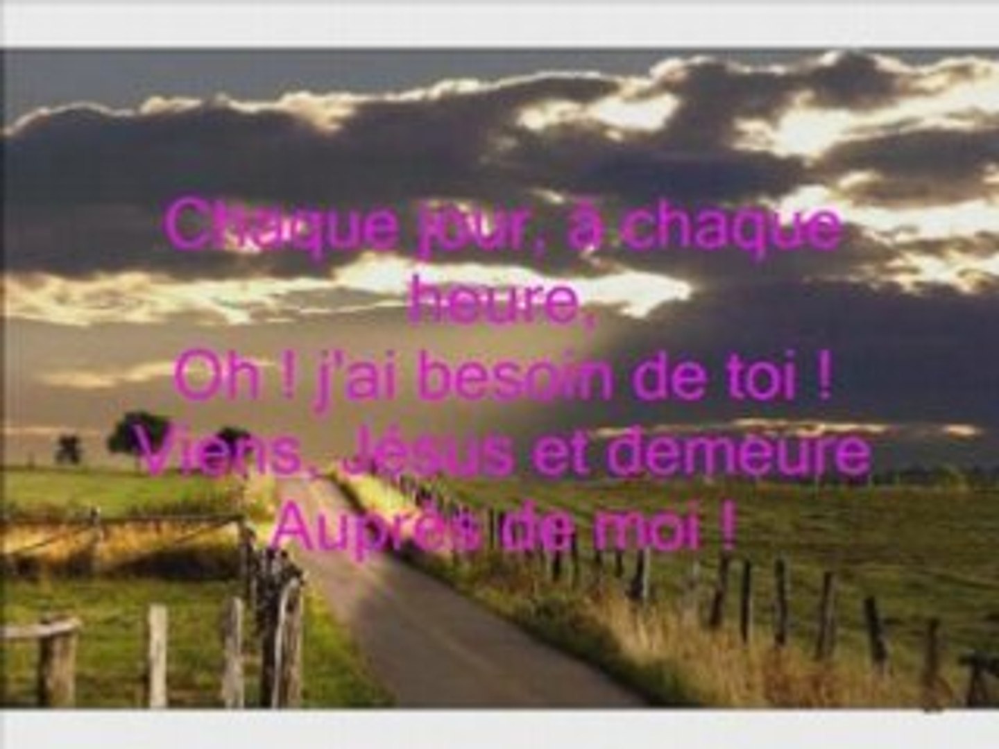 ⁣J' ai soif de ta présence