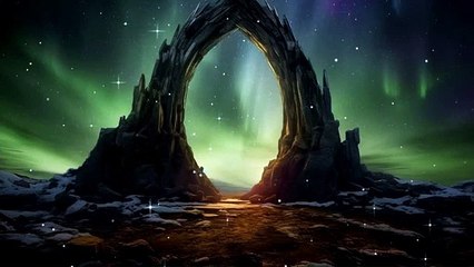 STARRY SPARK is Here !!  Aurora Borealis-Ethereal Lights I Meditative Ethereal Ambient Music For Sleep and Stress Relief