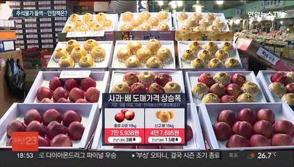 들썩이는 추석 물가를 잡아라…현장점검 나선 정부
