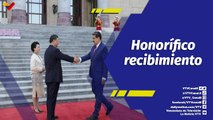 La Hojilla | Presidente Nicolás Maduro y delegación venezolana fueron recibidos con honores
