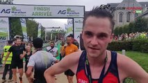 Semi-marathon de Nivelles 2023: la réaction du vainqueur, Amaury Paquet