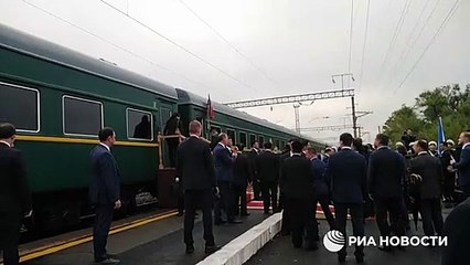 كيم جونغ أون يغادر روسيا على متن قطاره