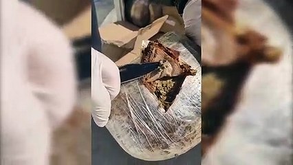 Çamaşır makinesinden kilolarca uyuşturucu çıktı