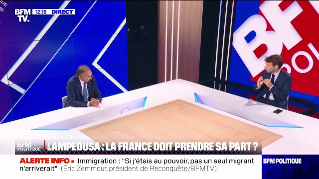 Lampedusa: Les migrants ne sont pas des victimes, ce sont des entrepreneurs , assure Éric Zemmour