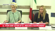 Giorgia Meloni : «Nous mettons en jeu le futur même de l'Europe [..] L'immigration clandestine est un défi essentiel»