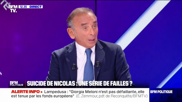 Harcèlement scolaire: Il faut soumettre les parents à des sanctions financières , réagit Éric Zemmour