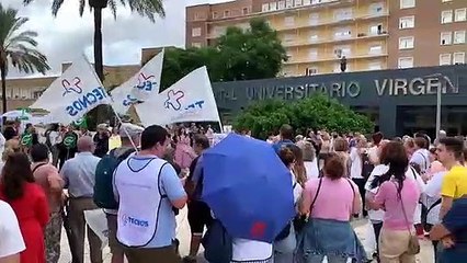 La Agrupación de los Trabajadores del SAS (Atsas) ha convocado concentraciones en todas las provincias de Andalucía