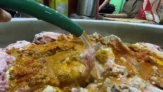 Shiekh Siri Paya Recipe - 200 KG Siri Paya Recipe- Head & Legs Fry I Subah Ka Nashta -PS Street Food