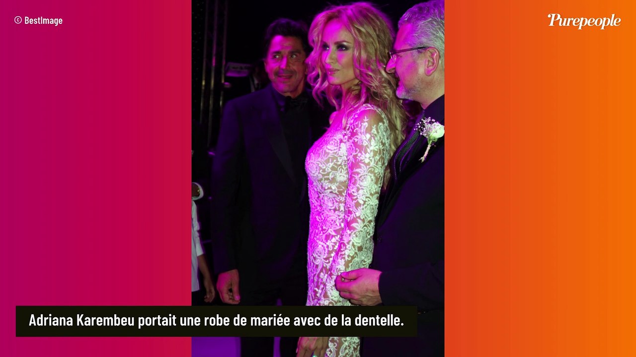 Adriana Karembeu mariée deux fois : photos de ses robes de mariée aux styles très, très différents !