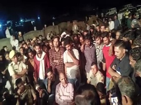 पुलिस प्रशासन की समझाइश आई काम, मृतक का किया अंतिम संस्कार-video