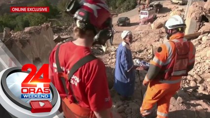 NDRRMC, magpapadala ng humanitarian contingent sa mga nilindol sa Morocco | 24 Oras Weekend