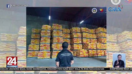 24 Oras Weekend Part 1: Raid kontra-smuggled rice, Pananagutan sa corals, Love Before Sunrise, atbp.