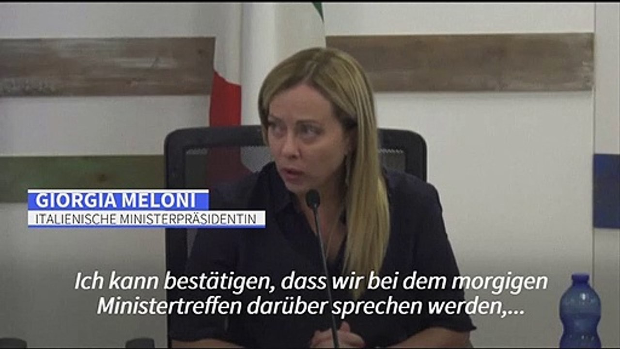 Meloni will Abschiebehaft für Flüchtlinge ausweiten