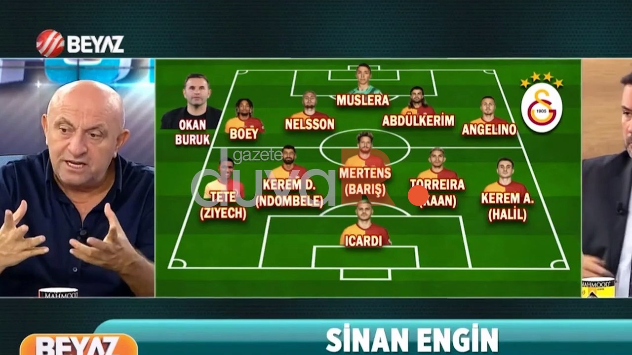 Sinan Engin kamera arkasında çalışan kişiyi azarladı