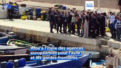 Migrants à Lampedusa : Ursula von der Leyen présente un plan d'urgence pour aider l'Italie