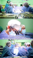 Cómo con un sólo donante se pudo salvar tres vidas