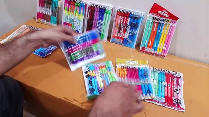 MEGA Unboxing and Review of fancy jainex mechanical pencil with amazing characters