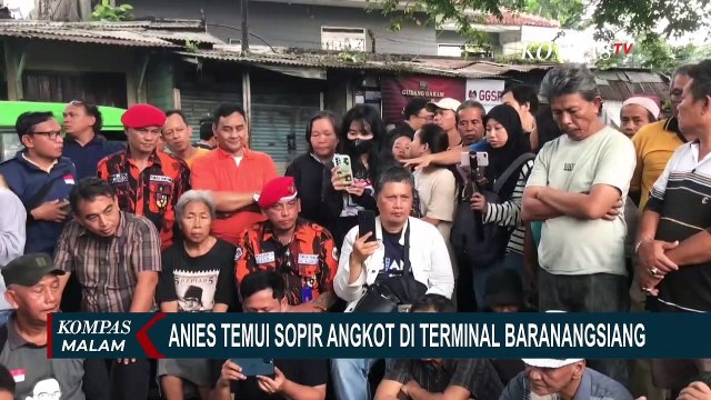 Temui Sopir Angkot di Terminal Baranangsiang, Anies: Diminta Terapkan Transportasi DKI ke Nasional