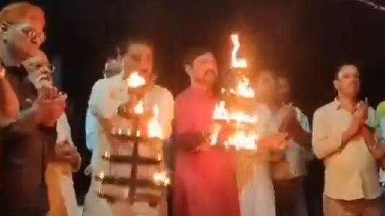 डिंड़ौरी: हर्षोल्लास के साथ मनाया PM का जन्मदिवस,नर्मदा पर हुई महाआरती