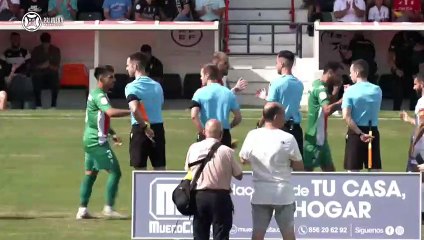 Pablo, con un penalti cometido sobre Doncel y que supuso la expulsión de Nieto, dio la victoria al Ceuta ante un Alcoyano que no bajó los brazos con uno menos