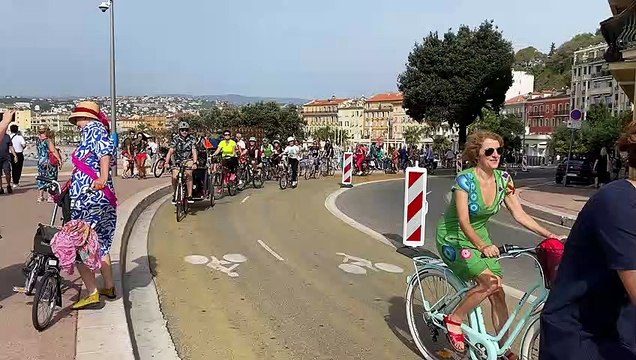 La 2e édition du fancy women bike ride a eu lieu à Nice