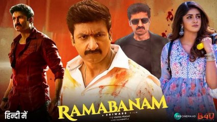 Ramabanam movie 2023 bollywood new hindi movie drama dikho chanal