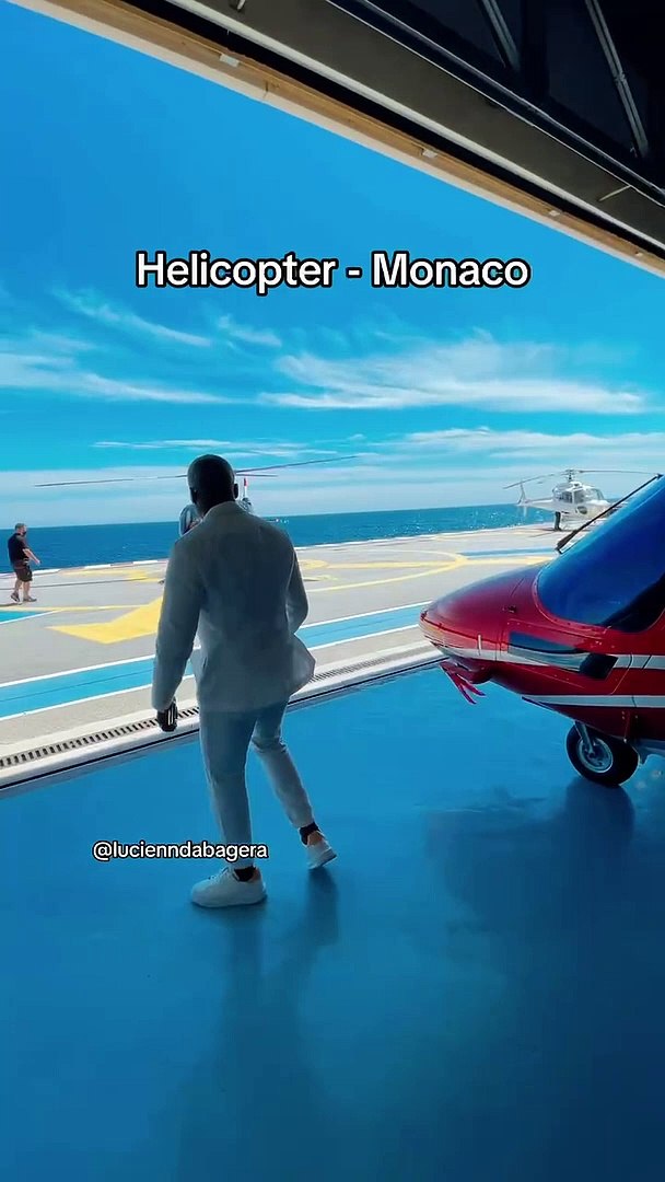 ⁣Helicopters in Monaco  #helicopter #luxury #lifestyle #travel #voyage #entrepreneur #lucienndabagera